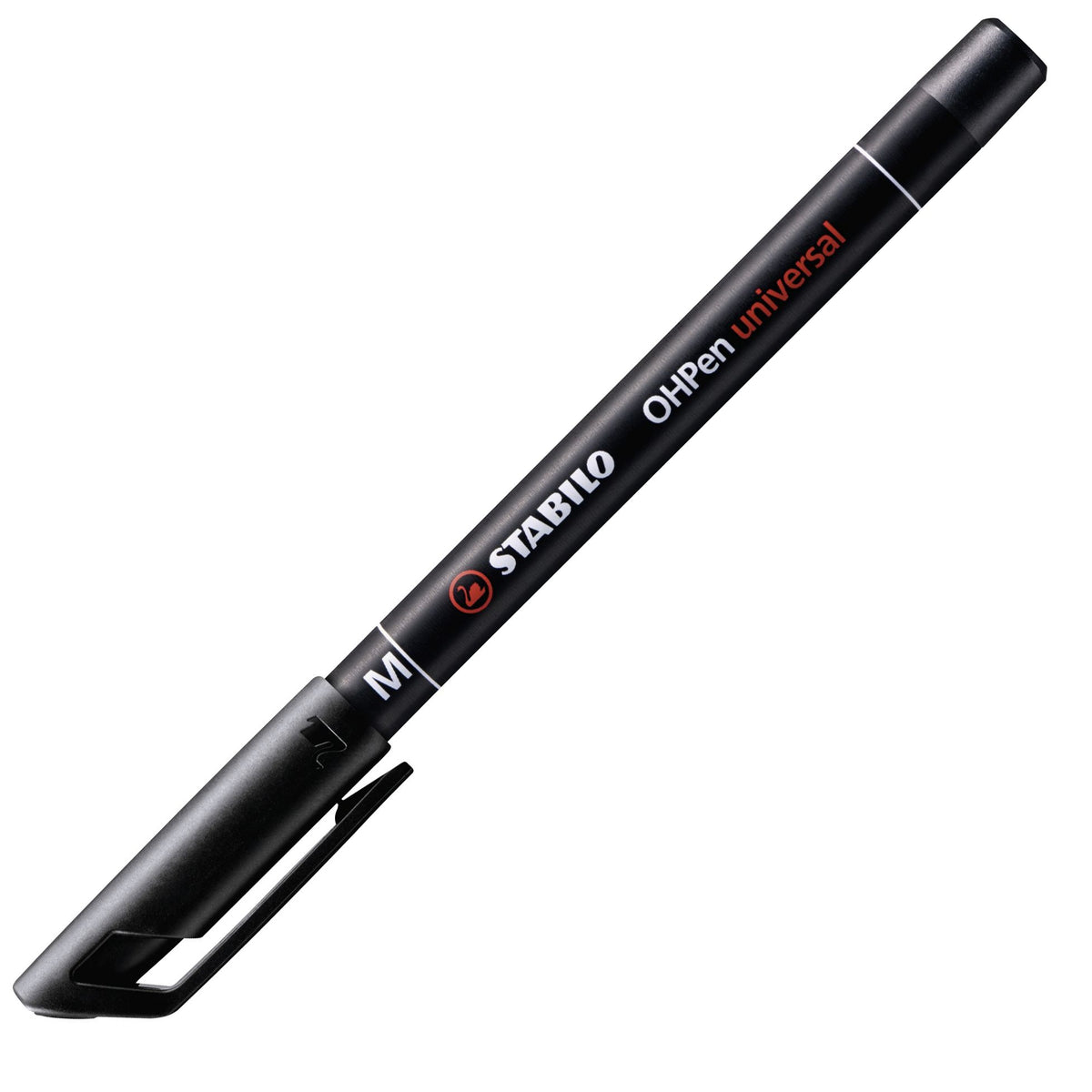 Marcatore - STABILO OHPen universal Permanente - Tratto Medio (1 mm) - Nero (25534235)