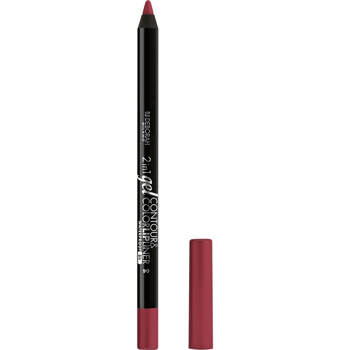 Deborah - Matita Labbra 2In1 Gel Contour&Color Waterproof - N.04 Plum Rose (25524628)