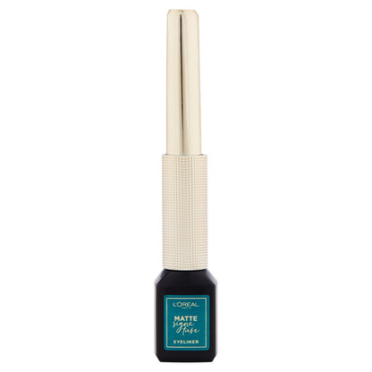 L'Oréal Paris Eyeliner Matte Signature, Pennellino in Feltro, Finish Extra Matte, Verde Smeraldo (25531843)