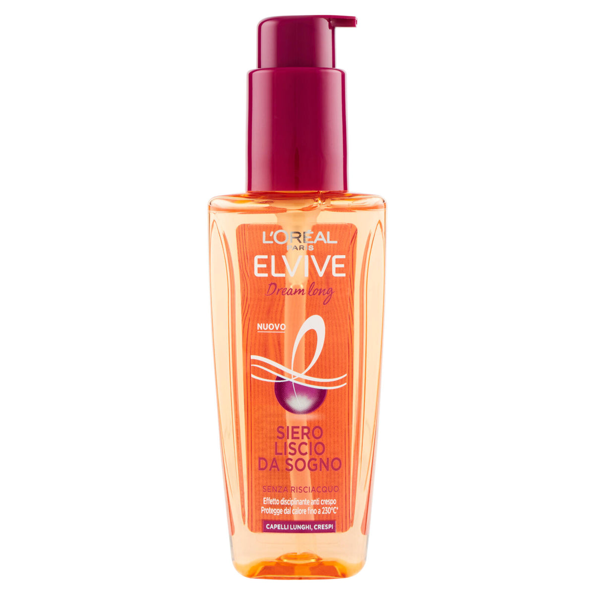 L'Oréal Paris Siero anti-crespo Dream Long, Siero Anti Crespo per capelli lunghi, crespi, 100 ml (25532144)