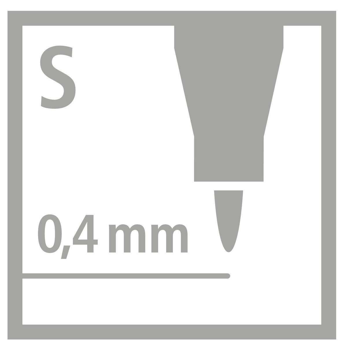 Marcatore - STABILO OHPen universal Permanente - Tratto Superfine (0,4 mm) - Verde (25534275)