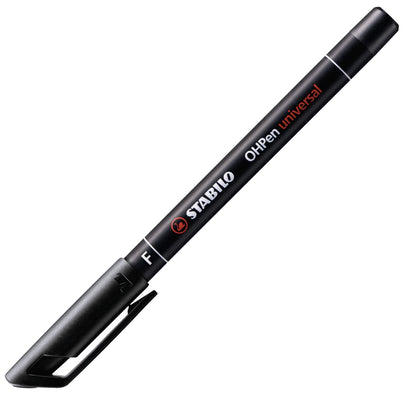 Marcatore - STABILO OHPen universal Permanente - Tratto Fine (0,7 mm) - Pack da 1 - Nero (25534188)