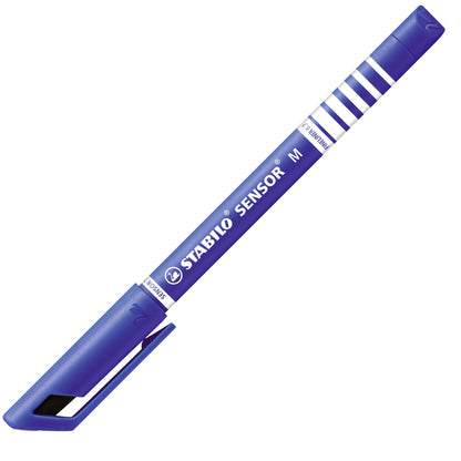 Fineliner con punta ammortizzata - STABILO SENSOR M - Tratto Medio (0,7 mm) - Blu (25529325)