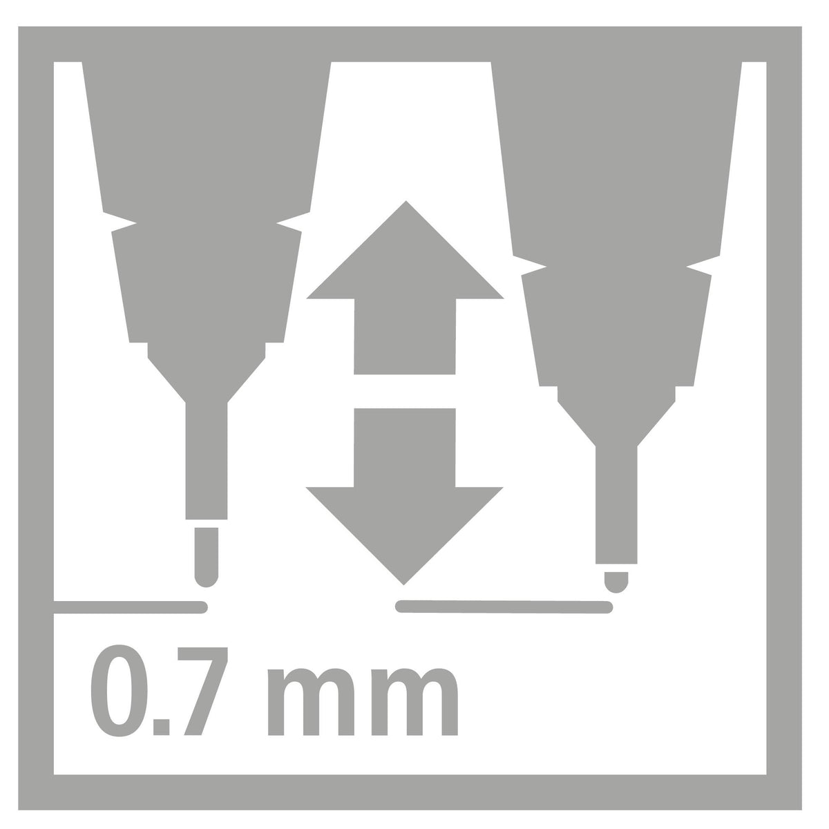 Fineliner con punta ammortizzata - STABILO SENSOR M - Tratto Medio (0,7 mm) - Lilla (25529329)