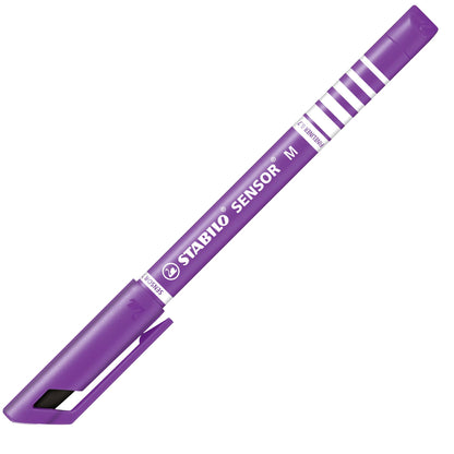 Fineliner con punta ammortizzata - STABILO SENSOR M - Tratto Medio (0,7 mm) - Lilla (25529330)
