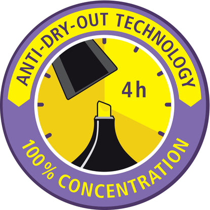 Evidenziatore - STABILO LUMINATOR - lunga durata e doppio tratto (2 + 5 mm) - Arancione (25526917)