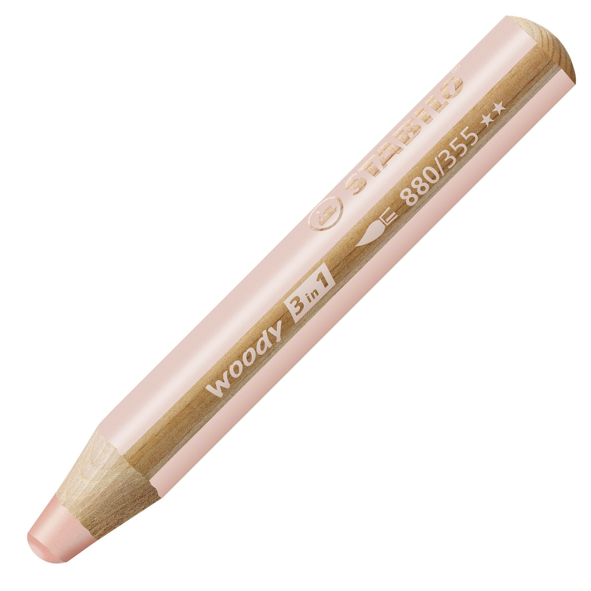 Matita colorata Multi-Funzione - STABILO woody 3 in 1 - Albicocca (25534810)