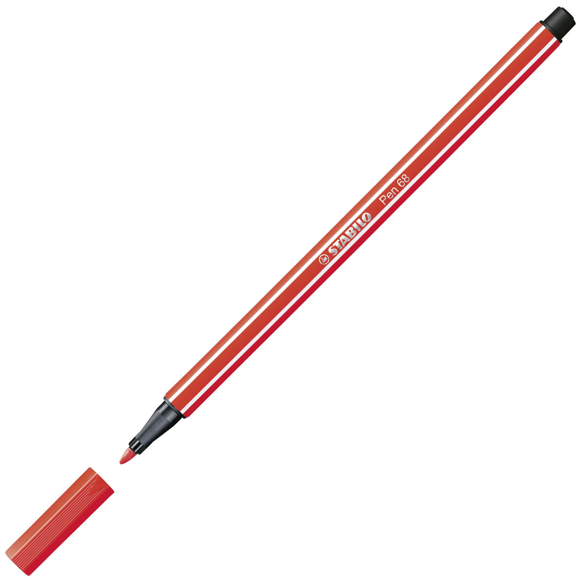 Pennarello Premium - STABILO Pen 68 - Scatola in Metallo da 10 - Colori assortiti (25574341)