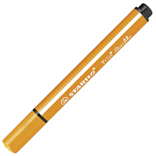 Pennarello triangolare con punta ammortizzata - STABILO Trio Scribbi - Arancione (25577484)