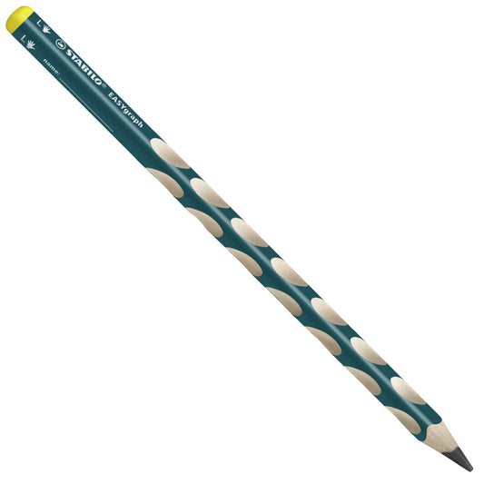 Matita Ergonomica triangolare - STABILO EASYgraph per Mancini in Petrolio - Gradazione HB (25545031)