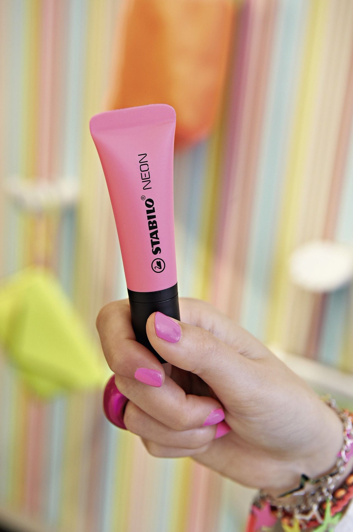 Evidenziatore - STABILO NEON - Rosa (25527032)