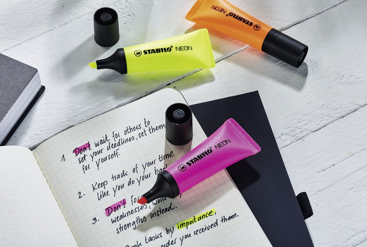 Evidenziatore - STABILO NEON - Magenta (25527001)