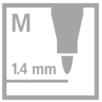 Pennarello Premium Metallizzato - STABILO Pen 68 metallic - Verde Chiaro metallizzato (25577397)