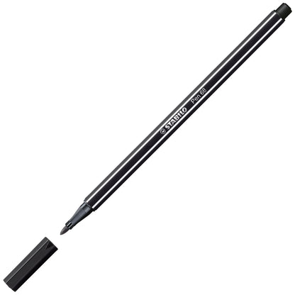 Pennarello Premium - STABILO Pen 68 - ARTY - Astuccio da 12 con appendino - 12 colori assortiti (25572739)