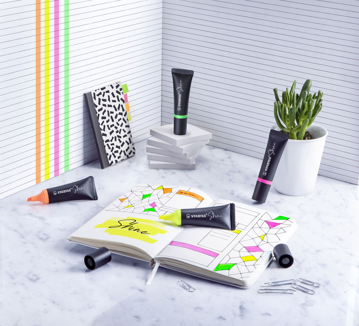 Evidenziatore – STABILO Shine - Verde (25527333)