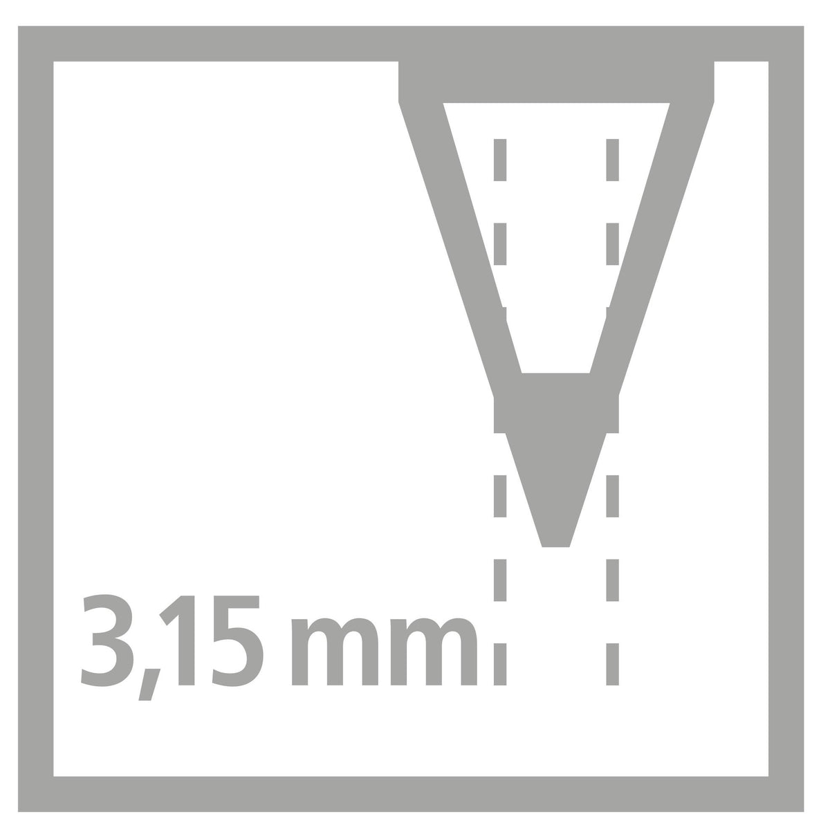 Matita Ergonomica triangolare - STABILO EASYgraph per Destrimani in Lilla Pastel - Gradazione HB (25544987)
