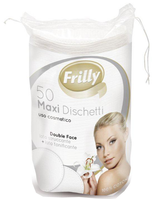 Frilly - Dischetti Levatrucco in Cotone - 50 Pezzi Maxi (25529965)