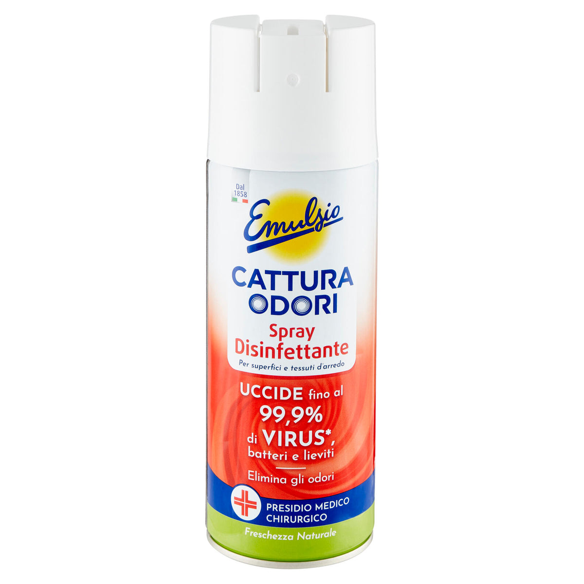 Emulsio Cattura Odori Spray Disinfettante Freschezza Naturale 350 ml (25526242)