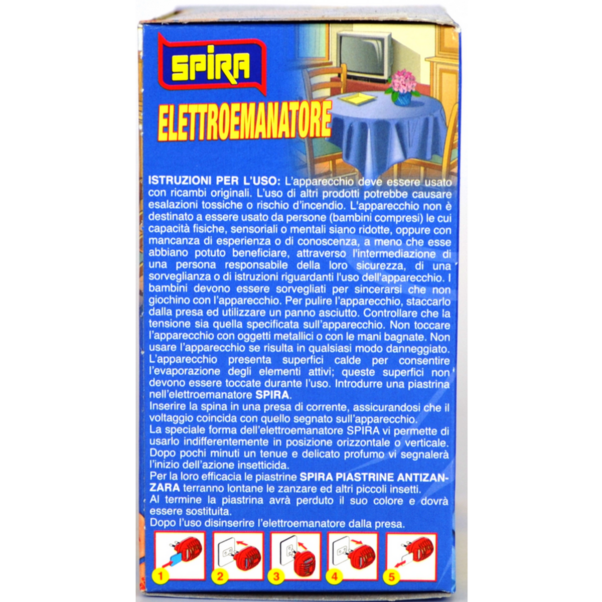 Spira - Insetticida Antizanzara Elettroemanatore + 10 Piastrine (25607375)