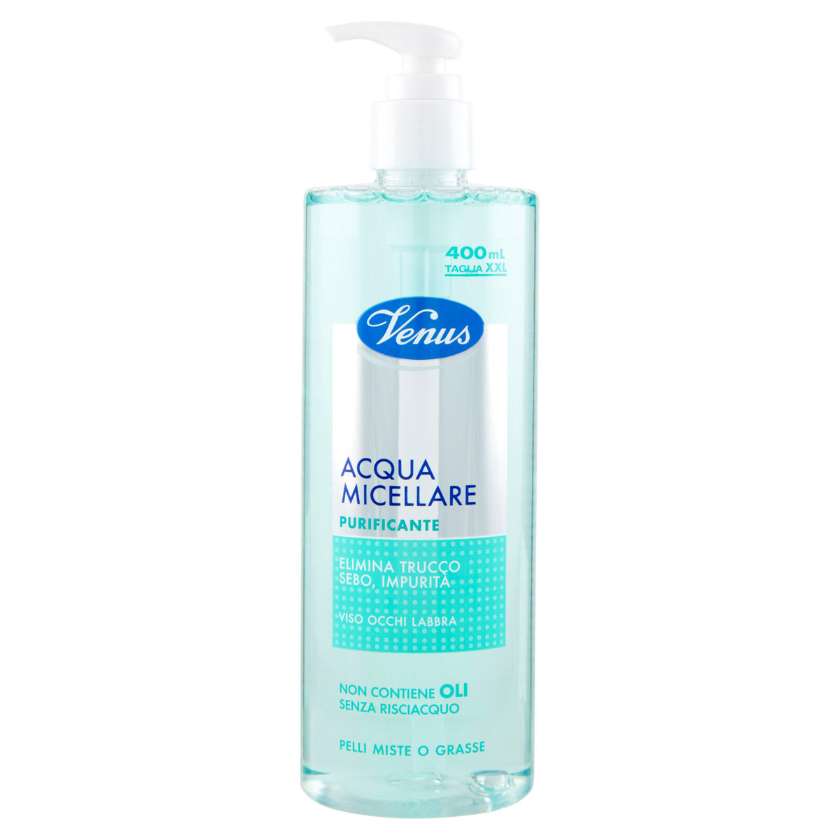 Venus Acqua Micellare Purificante Pelli Miste o Grasse 400 mL (25613366)