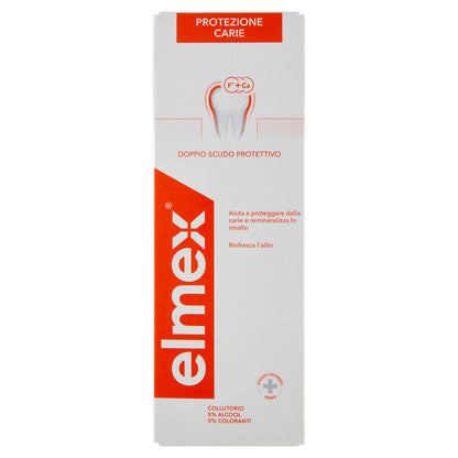 elmex collutorio Protezione Carie rinfresca l'alito 400 ml (25526181)